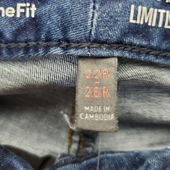 Torrid Jeans Womens 22-26 Blue Trio Fit Slim Boot High-Rise Stretch Denim *NWT* - Picture 3 of 16